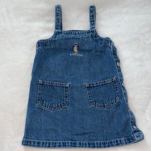 Ralph Lauren Vintage Toddler Girl Denim Dress Size 2T